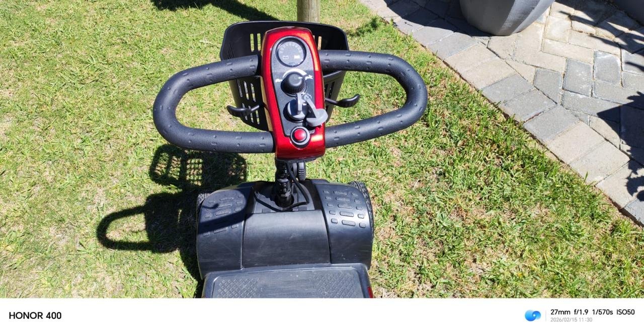4-Wheel Electric Mobility Scooter (Compact Travel Scooter) - Image 3