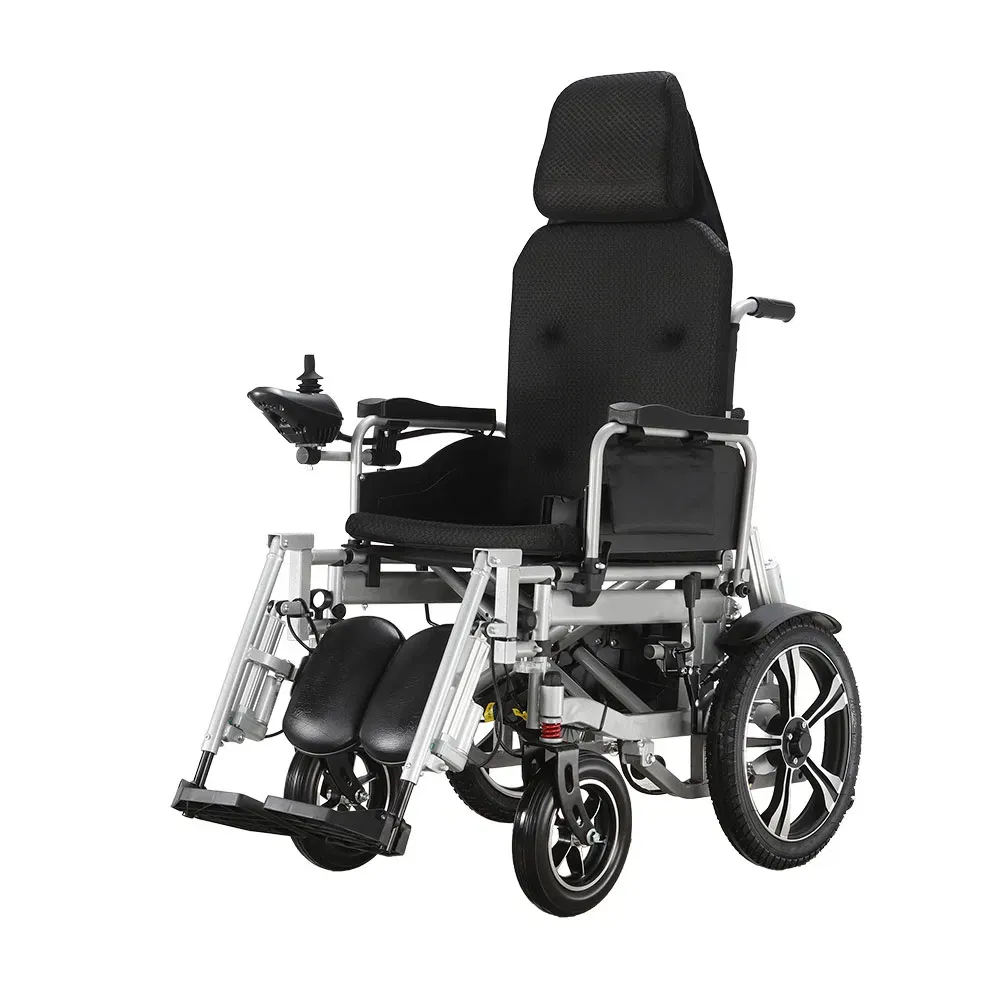 170° Reclining Power Wheelchair with Electronic Brake for Safety - Image 7