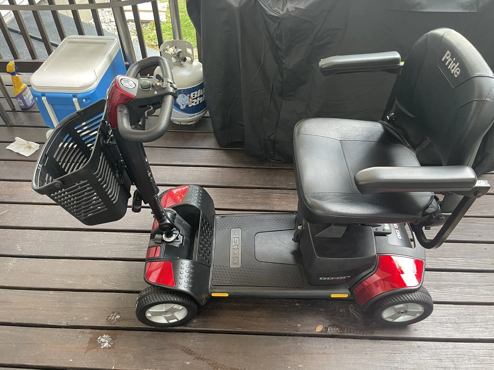 Pride Mobility Go-Go Mobility Scooter - Image 4