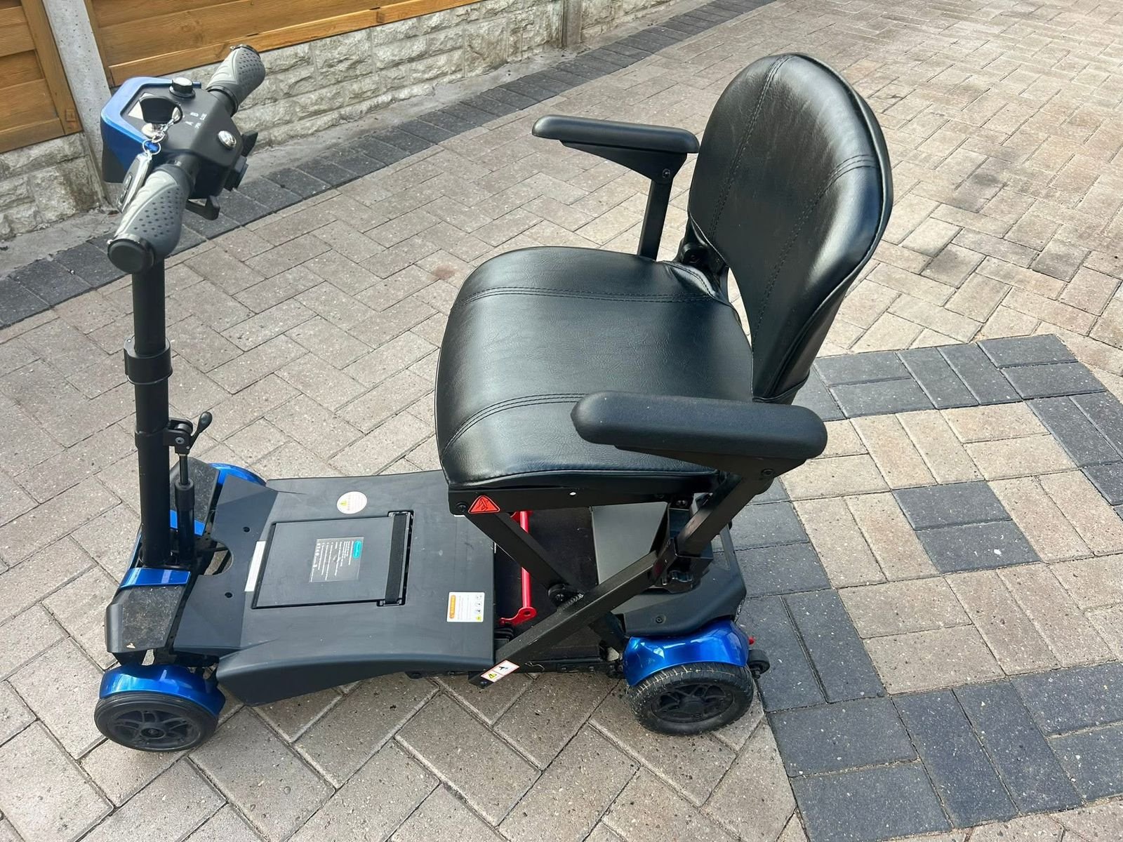 Portable Folding Mobility Scooter – 4-Wheel Travel Model - Image 5