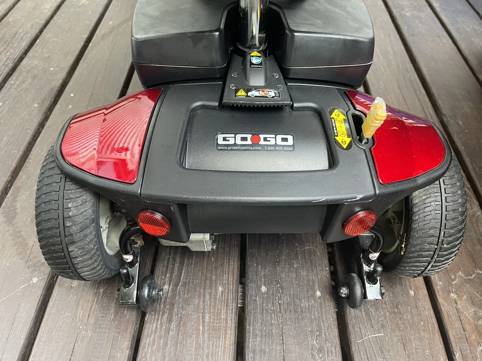 Pride Mobility Go-Go Mobility Scooter - Image 6