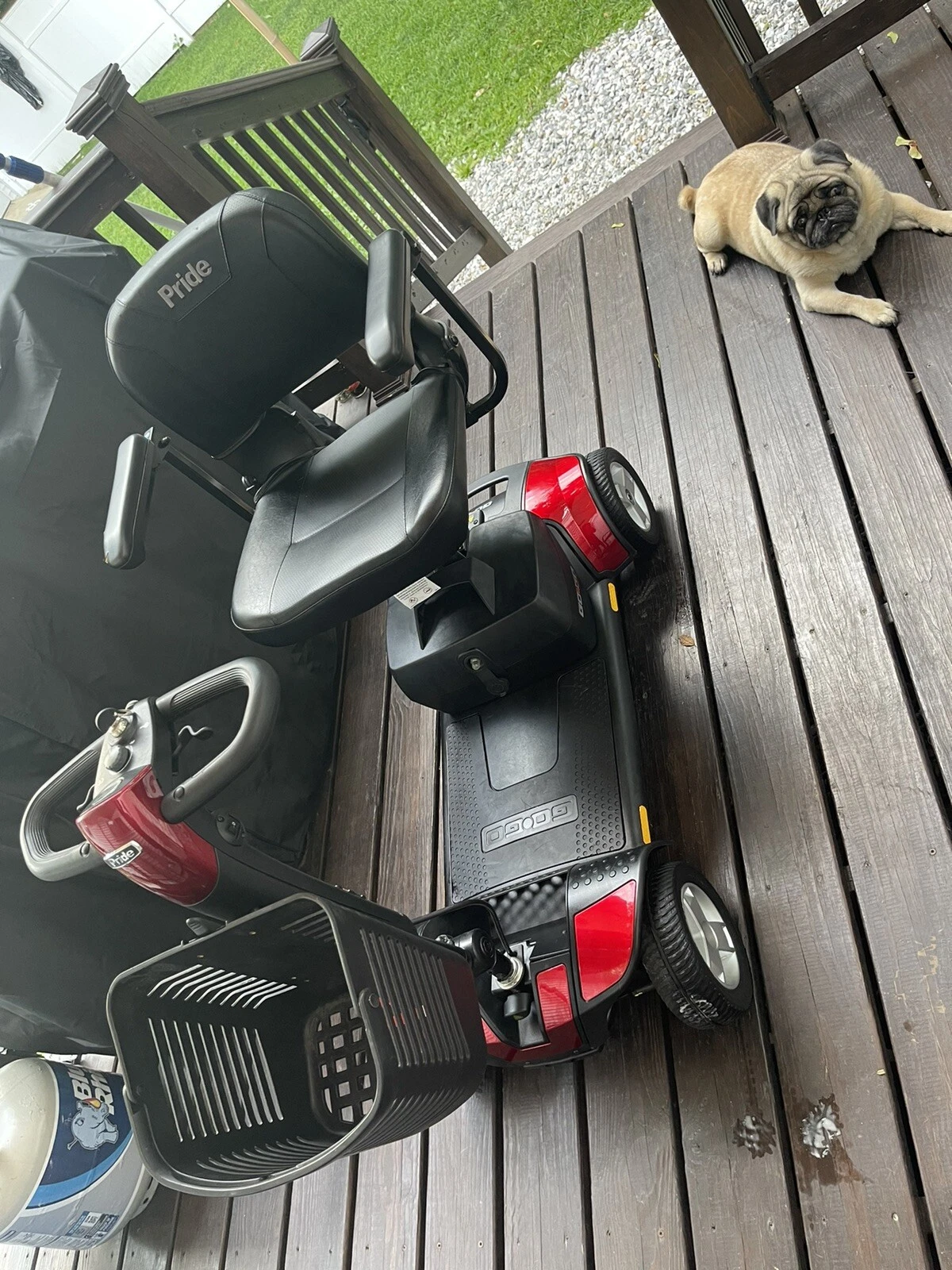 Pride Mobility Go-Go Mobility Scooter - Image 7