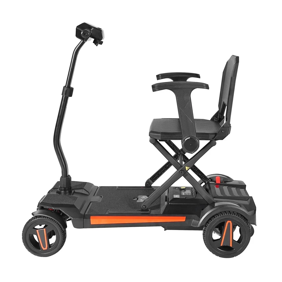 Uimoso 4-Wheel Electric Mobility Scooter with Automatic Folding & Remote Control - Image 8