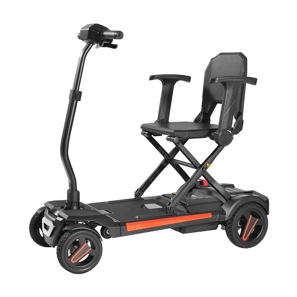 Uimoso 4-Wheel Electric Mobility Scooter with Automatic Folding & Remote Control - Image 9
